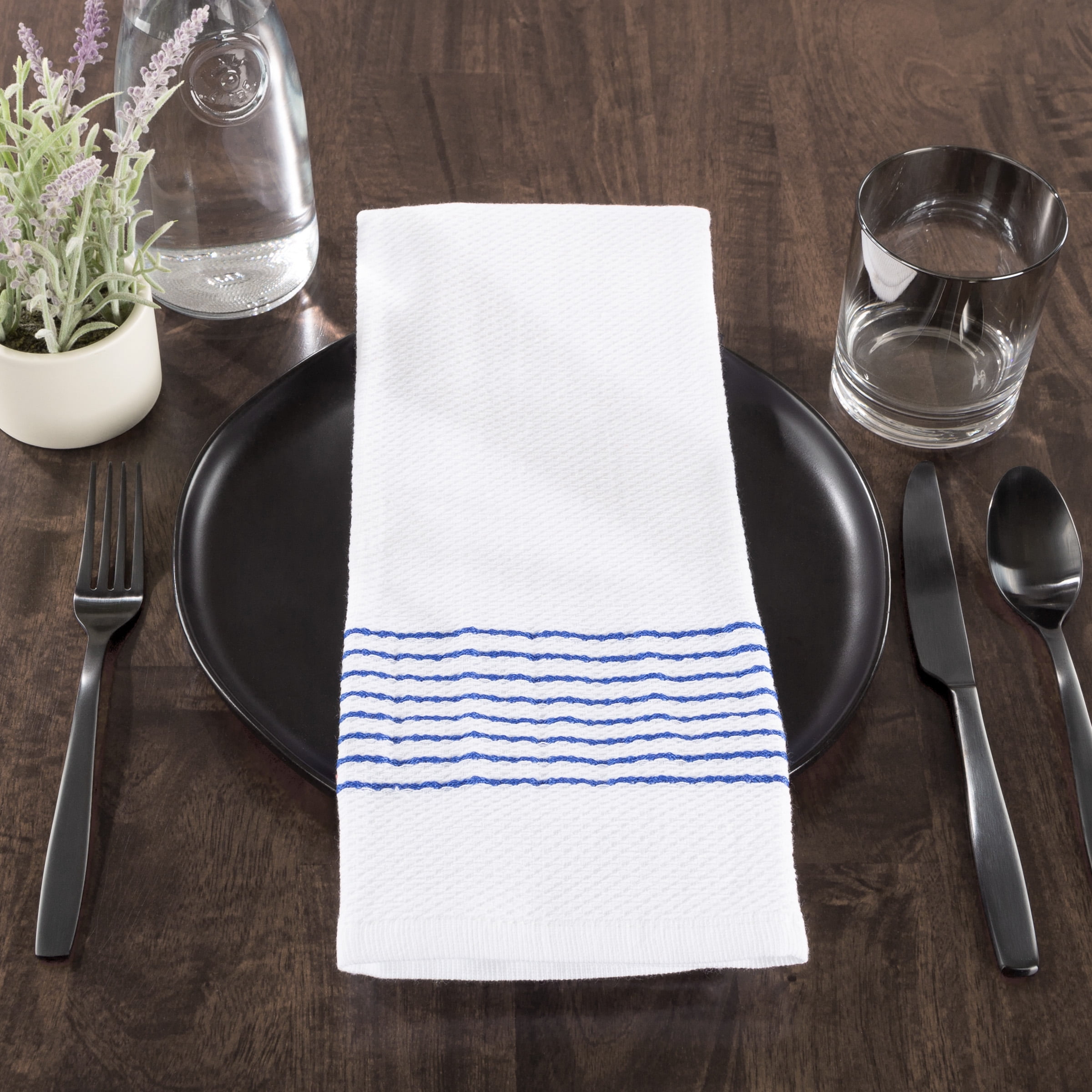 Cotton Accent Striped Dish Towel – Blanche + Mimi