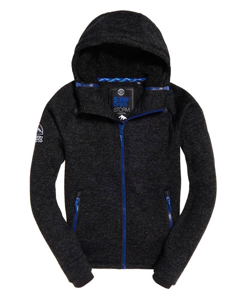 superdry storm double zip hoodie