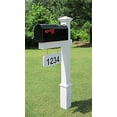 thumbnail image 3 of The Fitzgerald Mailbox and Post Combo System With Hanging Blank Address Plate, 3 of 4