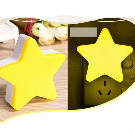 

knqrhpse led lights for bedroom Kids Decor Small Face Room Light Cute Lamp Night Corridor Light led lights