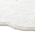 thumbnail image 3 of VCNY Home Scallop Solid Color White Cotton Bath Rug, 17' x 24", 3 of 5