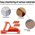 thumbnail image 4 of Hand Planer Drywall Cutter Tool, Drywall Planer, Woodworking Drywall Chamfer, Drywall Cutting Tool (45 + 60 Degrees), 4 of 5