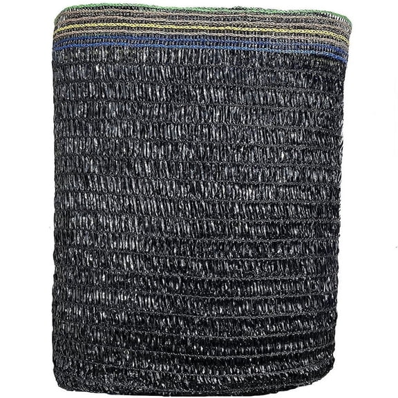 NOGIS 55% Shade Cloth,6.5ft x10ft Shade Cloth for Garden Sunblock Plants Cover from Sun Mesh Trap UV Resistant Net for Garden,Plants,Flower, Greenhouse,Black
