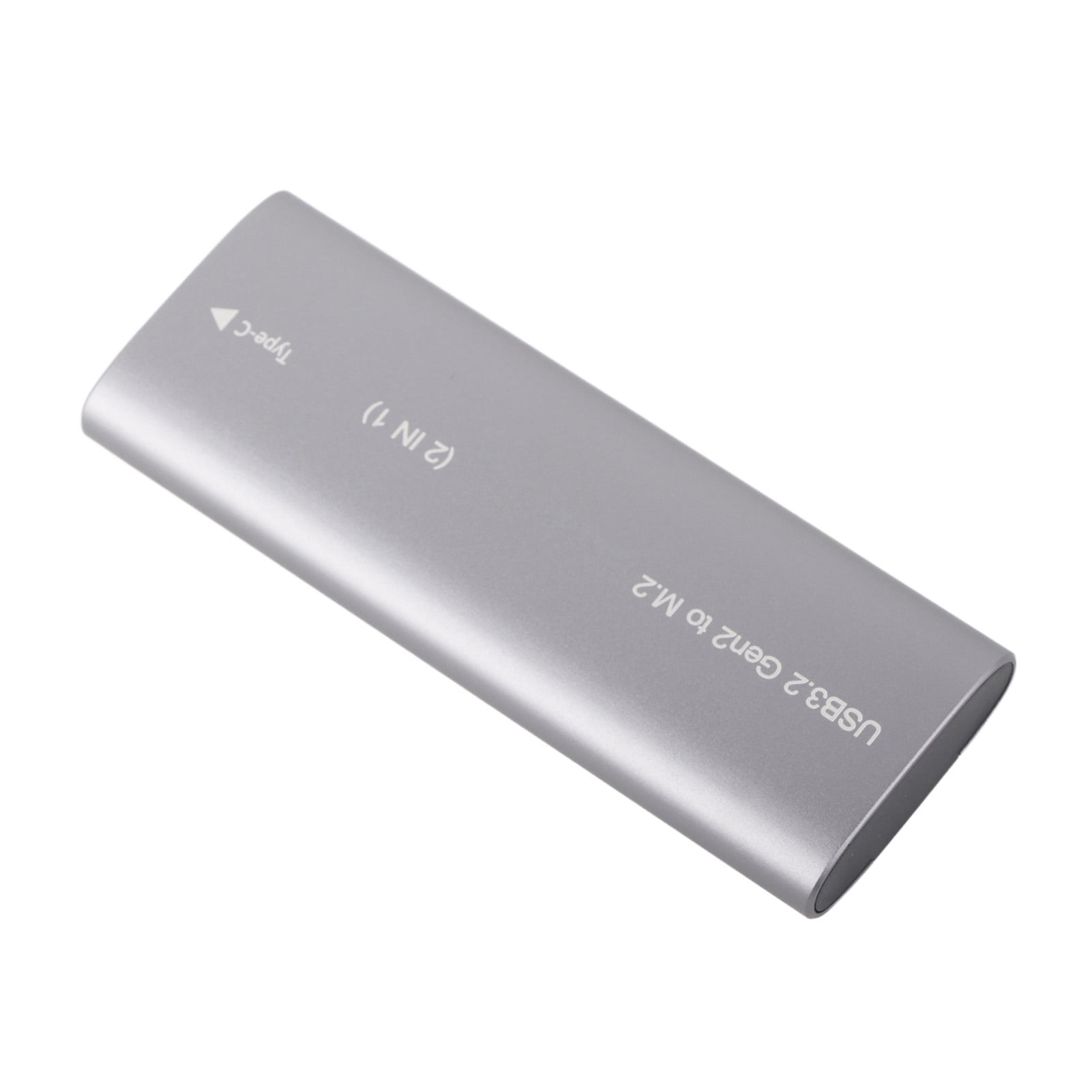 NVME NGFF SSD Enclosure, M.2 SSD Enclosure Fast Heat Dissipation Aluminum Alloy Plug and Play for M.2 SSD