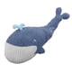 thumbnail image 4 of Almohada de ballena de peluche, juguete de peluche de ballena, juguete de peluche de ballena de peluche, juguete de peluche de animal del océano, durabilidad extendida, 4 of 8