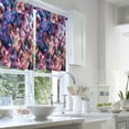 thumbnail image 2 of LALILO Kitchen Curtains and Valances Set of 3 36" Watercolor Window Treatment Tiers for Window Decor, 2 of 5