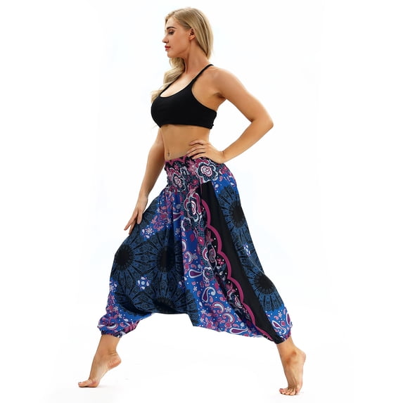 Pants for Women Women's Wide Leg Pants Fitness Yoga Pants Casual Versatile Sports Bloomers