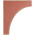 thumbnail image 2 of 1 3/4"W x 10"D x 12"H Clarksville Wood Vintage Decor Bracket, Salvage Red, 2 of 6