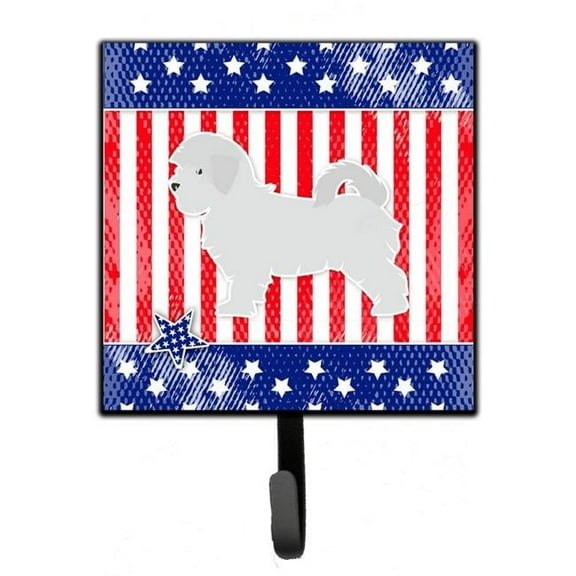 Carolines Treasures BB3336SH4 USA Patriotic Maltese Leash or Key Holder