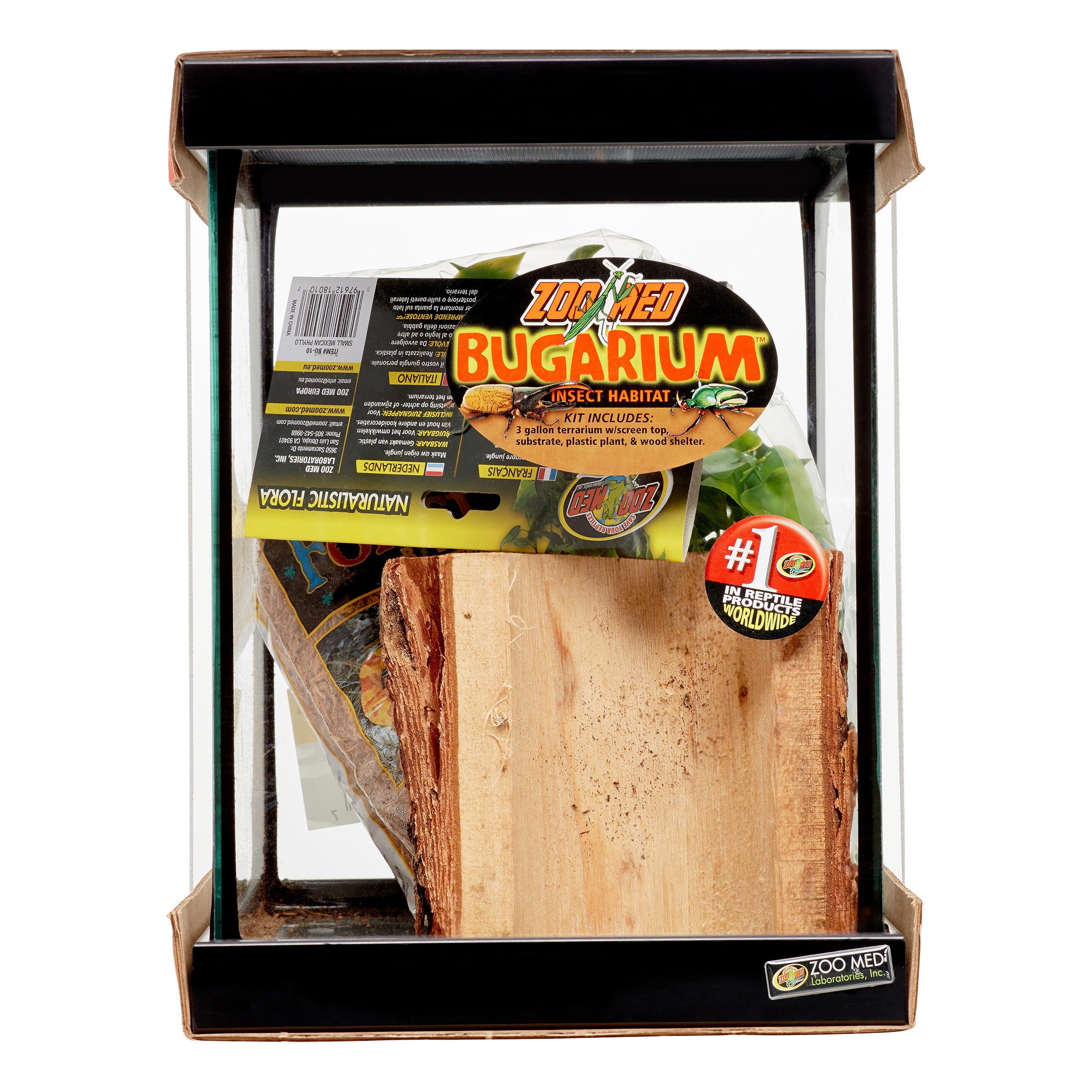 Zoo Med 3 Gallon Bugarium Insect Habitat Kit