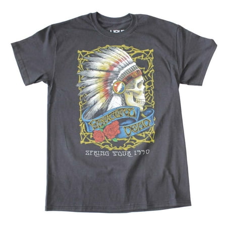 Grateful Dead Spring Tour 1990 T-Shirt - Black - (Best Grateful Dead Tours)
