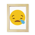 thumbnail image 1 of Sleep Yellow Cute Online Chat Desktop Adorn Photo Frame Display Art Painting Wooden, 1 of 3