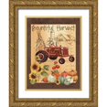 thumbnail image 1 of Phillips, Anita 19x24 Gold Ornate Wood Framed with Double Matting Museum Art Print Titled - Bountiful Harvest III, 1 of 4
