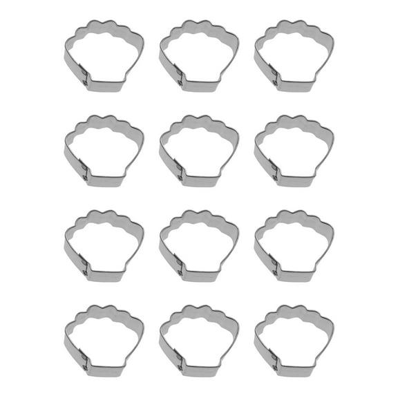 Mini Seashell Dozen Cookie Cutters 1.5 inches/each N2007-W12 - The Cookie Cutter Shop - Tin Plate Steel