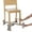 Natural, variant on KABOOST Booster Seat for Dining, Natural - Goes Under the Chair - Portable Chair Booster for Toddlers