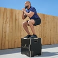 thumbnail image 3 of ProsourceFit 3-in-1 Wood Plyometric Jump Box for Cross-Training Agility, 3 of 8