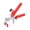 Red, variant on Tizuqe AntiCorrosion Tile Leveling Plier For Long Last Performances In Floor And Wall Tile Even Surfaces Installation