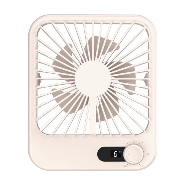 Mejor Belleza Ventilador Desk Fan Battery Powered Fan Rechargeable Tilt Folding Personal Fan Small Portable Fan Adjustable Strong Wind Fan Suitable for Bedroom Home Desktop