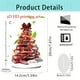 thumbnail image 3 of pstuiky Árbol de Navidad, pila de libros, acrílico 2D, decoración para el hogar, sala de estar, estudio, escritorio, adornos navideños, 3 of 5