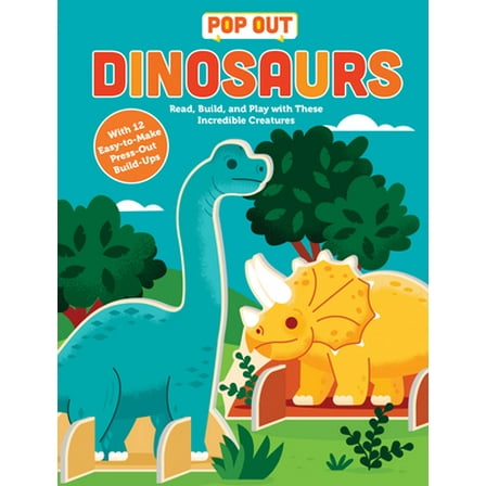 Pre-Owned Pop Out Dinosaurs (Board book) 1955834474 9781955834476