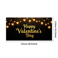 thumbnail image 1 of Valentine's Day Cupid Banner Backdrop Roses Background Romantic Party Decoration Photography Props Decors Valentines, 1 of 4