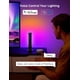 thumbnail image 4 of Barras de luz LED inteligentes Govee RGBICWW, luces de fondo para TV WiFi, 4 of 7