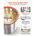 thumbnail image 4 of VEVOR 15 Gallon Vacuum Chamber, Aluminum Alloy, Vacuum Degassing Chamber with Tempered Glass Lid, Hose, Air Filter, for Resin Casting, Stabilizing Wood, 4 of 9