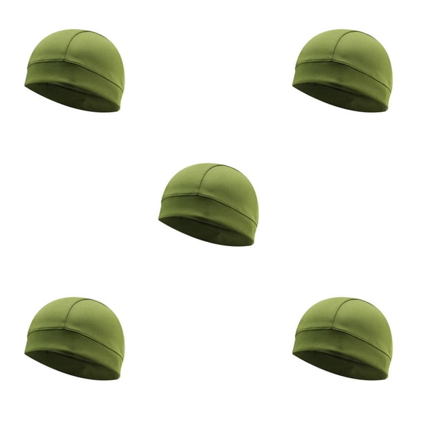 Pack de 9 gorras de calavera Minnieouse Tela de malla a prueba de frío color verde militar