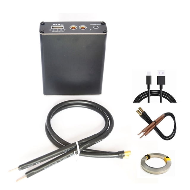 18650 Battery Spot Welder Spot Portable Adjustable Welding Machine DIY Full Set Household Fiber Spot Welding Equipment Tools ,Easy to Use