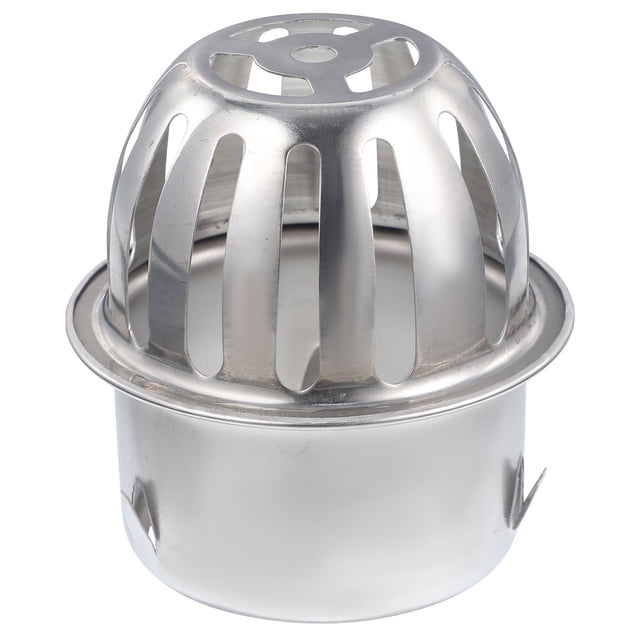 KAKOWELY Downspout Drain Gutter Guard Downspout Filter Stainless Steel Gutter Guard Filter,3.7X"X3.54"X3.54"