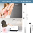 thumbnail image 3 of Back Scratcher Yexixsr, extensible, portátil, metálico, paquete de 4 unidades, 3 of 7