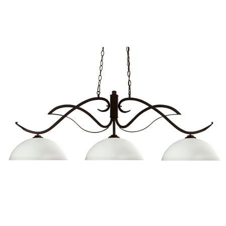 

Z Lite 126BRZ-DMO14 Phoenix 3 Bulb Ceiling Light - Matte Opal