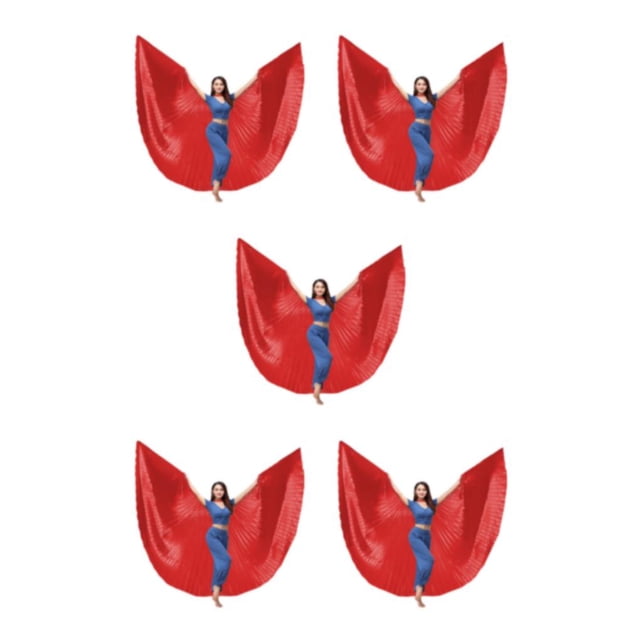 Inteprter Belly Dance Wing Disfraces para adultos Mujeres para actuaciones Type2 NO2