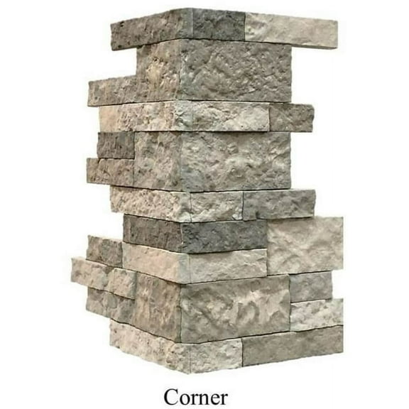 AirStone Spring Creek, Corner Wallpaper 7.5 sq ft (Wall Space)
