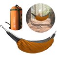 thumbnail image 4 of [El Logotipo Del Proveedor No Infringe] Hamaca Algodón Térmico Individual para Ocio Al Aire Libre Hamaca para Acampar Funda Cálida A Prueba Viento (naranja), 4 of 9