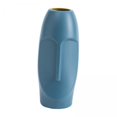 thumbnail image 1 of Luzkey 6xNordic Human Face Vase For Dried Stems Bunch Flower Arrangement Blue Style1, 1 of 8