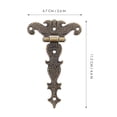 thumbnail image 2 of 4pcs Vintage Hinges Rustproof Zinc Alloy Light Duty Shed Hinge Gate Strap Hinge, 2 of 9