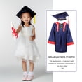 thumbnail image 3 of Miangastore Robe Académique Préscolaire en Fibre de Polyester 1 Ensemble 26.38 Po Longueur, 3 of 9