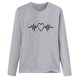 thumbnail image 4 of Blusa de manga larga con cuello redondo suelta informal estampada para mujer Fridja  hj1543, 4 of 4