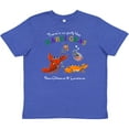 thumbnail image 3 of Inktastic There's No Party Like Mardi Gras With Partying Seafood Youth T-Shirt, 3 of 5