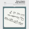 thumbnail image 4 of 12pcs/lot 3D Stainless Steel Military Series Cookie Cutter Mold Bakeware Baking Biscuit Cutter Kitchen Accessories, 4 of 5