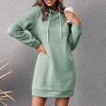 thumbnail image 4 of Sudadera con capucha de manga larga informal para mujer a la moda, camisetas sólidas para mujer, sudaderas Fridja  FKASFK5631, 4 of 7
