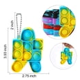 thumbnail image 2 of Llavero Fidget Toy Leencum, 5 unidades, pequeño y sencillo para aliviar el estrés, 2 of 9