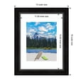 thumbnail image 2 of Madison Black Wood Picture Frame, Photo Frame, Art Frame, 2 of 10