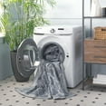 thumbnail image 4 of Safavieh Arizona 8'-0" x 10'-0" Polyester Power Loomed Rug in Gray / Ivory, 4 of 13