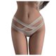 thumbnail image 5 of Calzoncillos sexy Tangas sin costuras para mujer Ropa interior Dama Gibobby Color sólido(Blanco,G), 5 of 5
