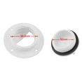 thumbnail image 5 of 2X Universal White Nylon Marine Boat Transom Deck Mount Drain Scupper Valve Screw Cap Bung Stopper Replacement, 5 of 6