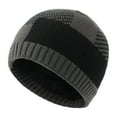thumbnail image 2 of Sales Today Under $5 Dark Gray Beanie Hats GIJNRIUIUA Winter Fleece Warm Hat Plaid Knitted Hat Beanie Hat for Men & Women Ear Hat Thickened Outdoor Hat Headscarf Beanie, 2 of 5