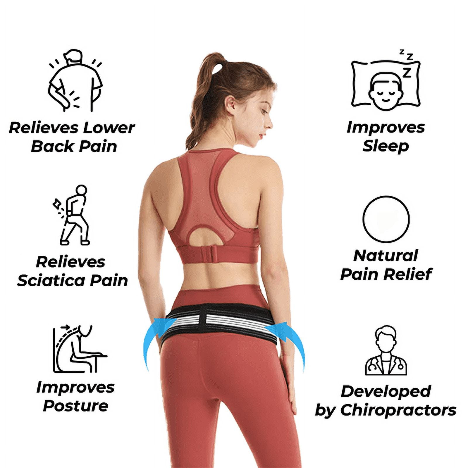Medical Premium Belt - Relieve Back Pain & Sciatica, Sciatica Belt Lower  Back Pain Relief Brace for Men Women, Sciatica Pain Relief Devices Lower  Back