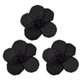 thumbnail image 2 of Abbracc 3 Pieces Flower Beaded Patches Applique Embroidery Patch DIY Sewing Tool Sew On Black, 2 of 9